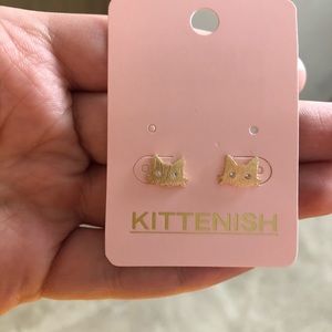 Jessie James Decker Kittenish Gold Earrings